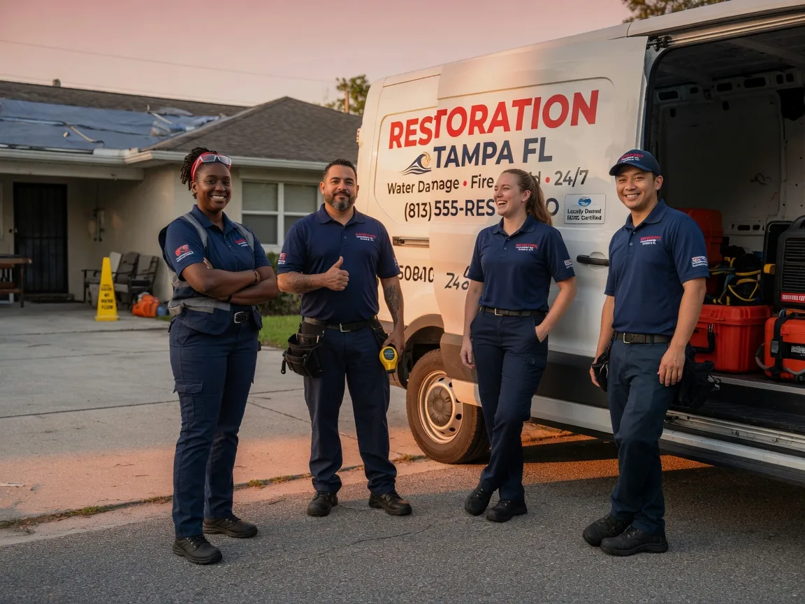 Water Damage Restoration company in Burlingame, KS